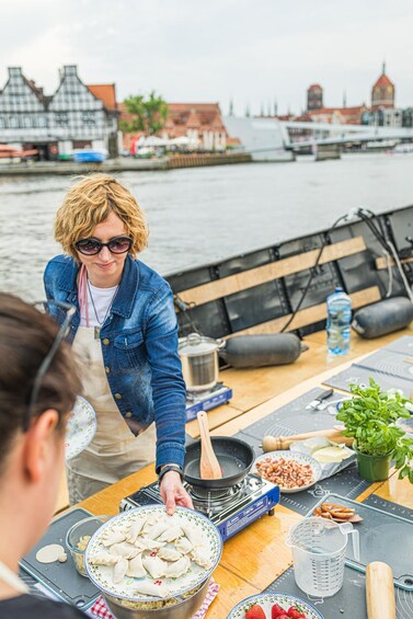 Picture 3 for Activity Gdańsk: Motława River Cruise with Pierogi Tasting 3