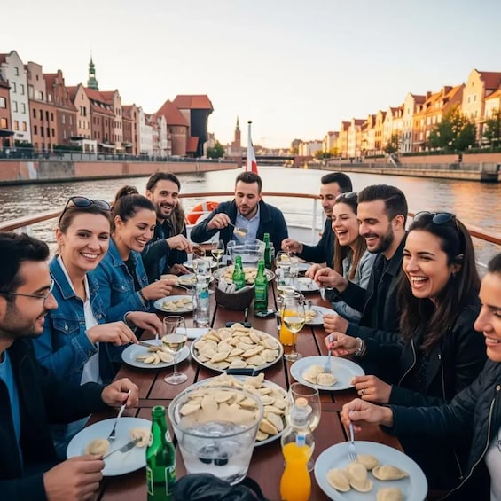 Gdańsk: Motława River Cruise with Pierogi Tasting 1