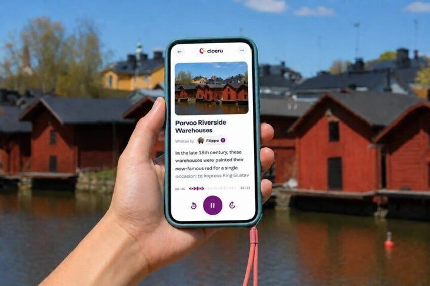 Porvoo Self Guided Audio Walking Tour Painted Stories and Quiz 2