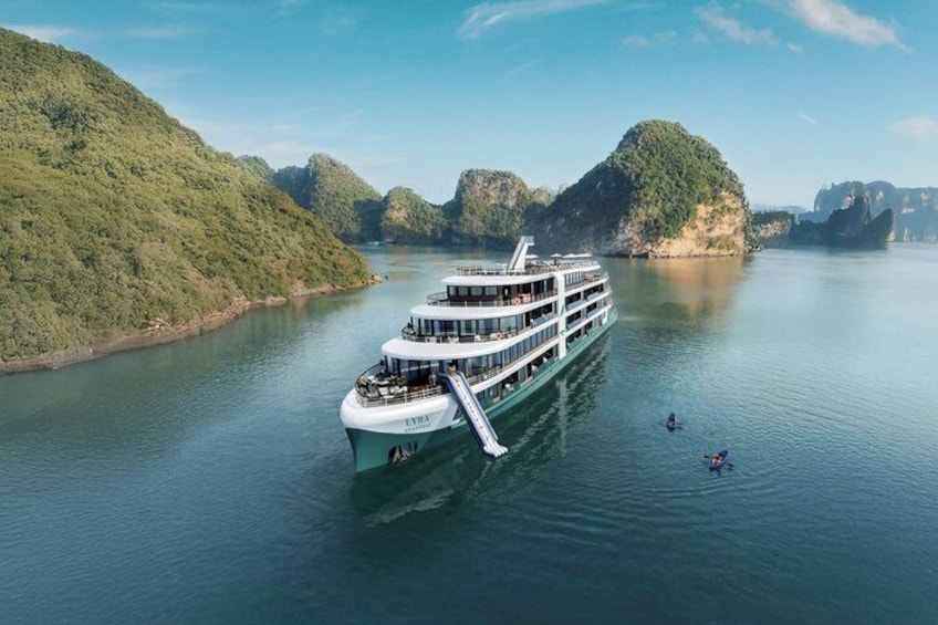 Lyra 5 Star Cruise Halong and Lan Ha Bay 2 Days 1 Night 1