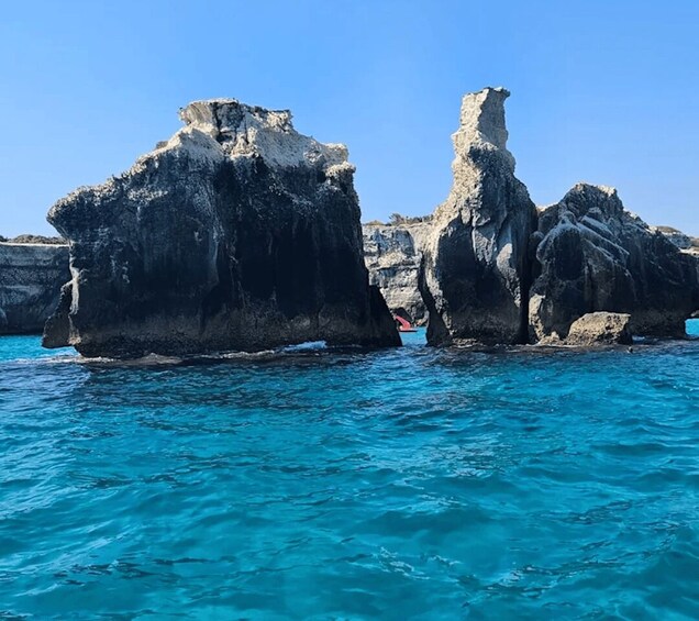 Picture 5 for Activity San Foca: Daily rental of a 40 HP boat without a boating license 3