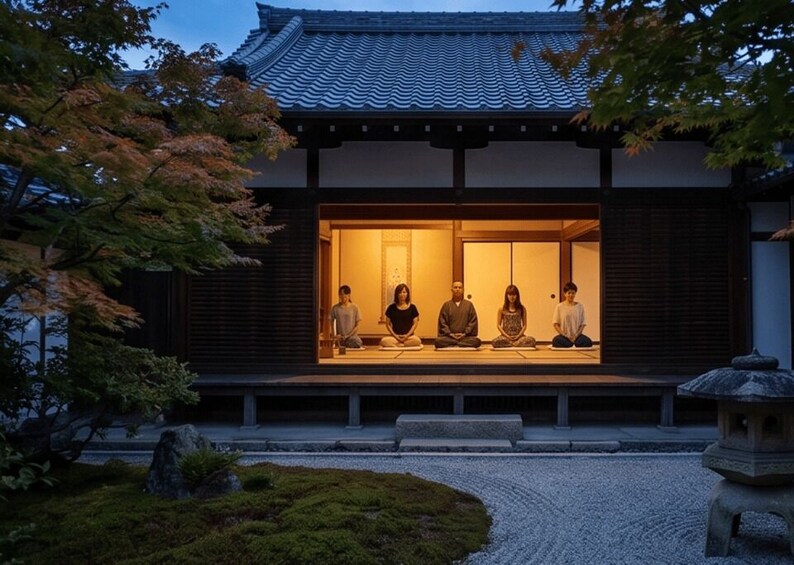 Picture 3 for Activity Tokyo: Morning Zen Meditation – Monk-Led Zazen with Locals 2