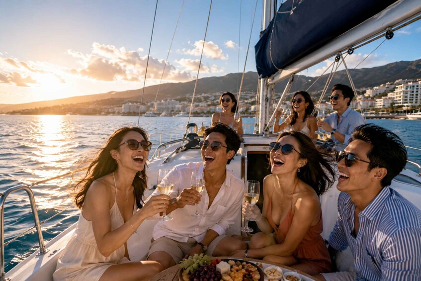 Los Cristianos: Private Sailing Trip with Food, Drinks & Swim Stops 1
