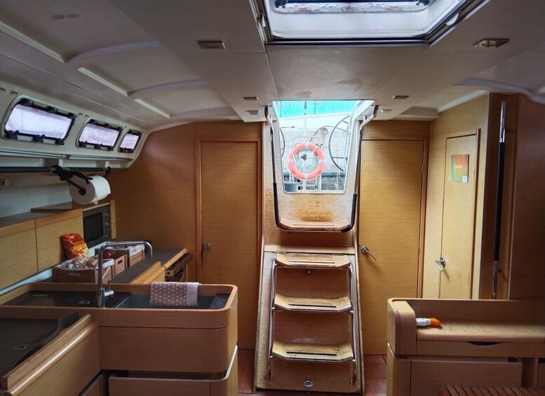 Picture 4 for Activity Los Cristianos: Private Sailing Trip with Food, Drinks & Swim Stops 3