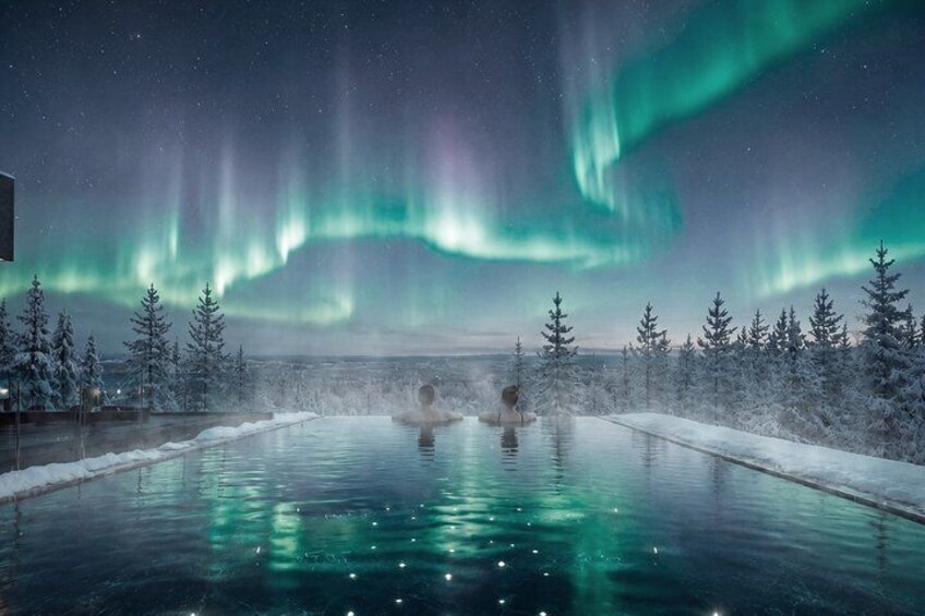 Rovaniemi Culta Arctic Spa Experience in SkyView Igloos 1
