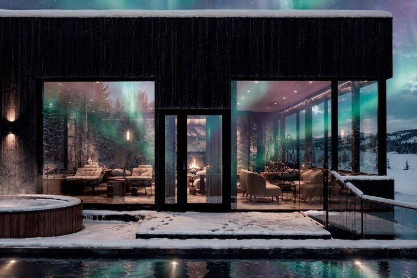 Rovaniemi Culta Arctic Spa Experience in SkyView Igloos 3