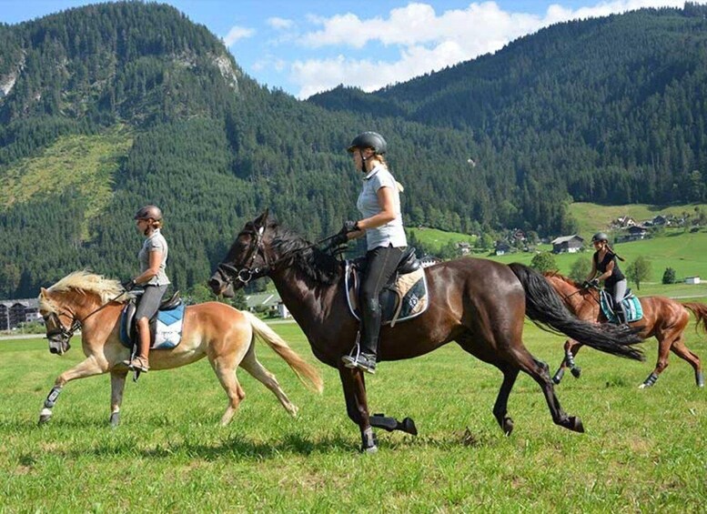 Picture 1 for Activity From Hallstatt: Scenic Gosau Horseback Experience 4