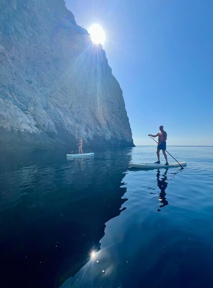 Picture 7 for Activity Maro-Cerro Gordo: 2-Hour Stand-Up Paddleboarding (No Live Guide). Coves & Cliffs 4