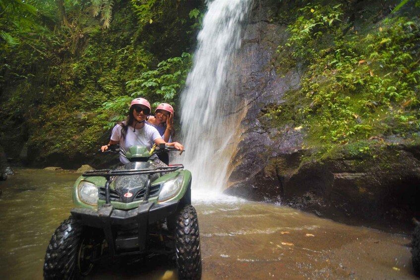 Picture 1 for Activity Bali Adrenaline & Soul: ATV Adventure+Melukat Purification 3