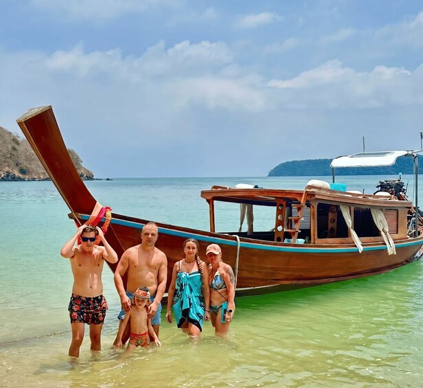 Picture 2 for Activity Phuket: Private Longtail Boat Trip to Koh Hey (Coral Island) 5