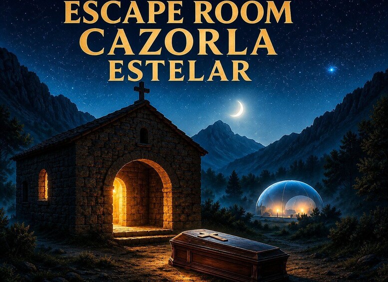 Cazorla: Try to escape from the Escape Room “El Misterio de Cazorla Estelar” 1