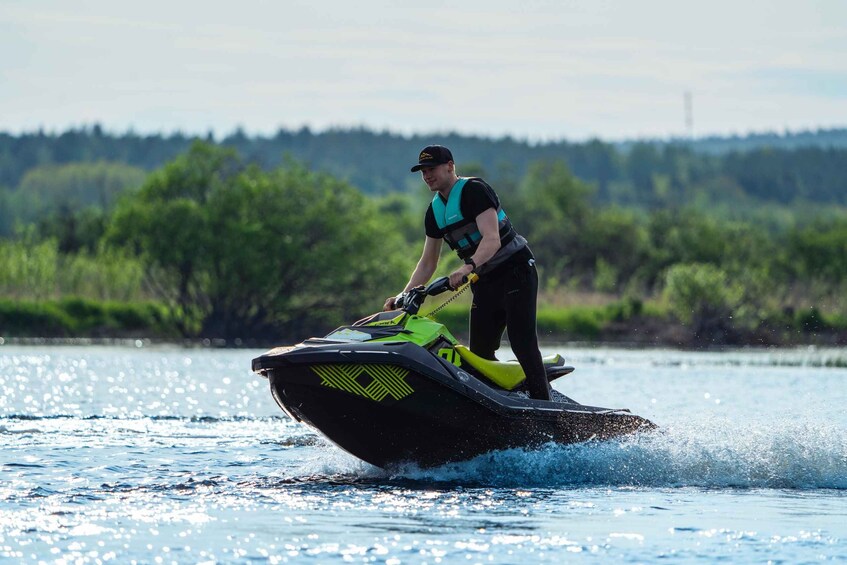 Picture 3 for Activity Rovaniemi: 1 Hour Jet Ski River Safari with Photos 3