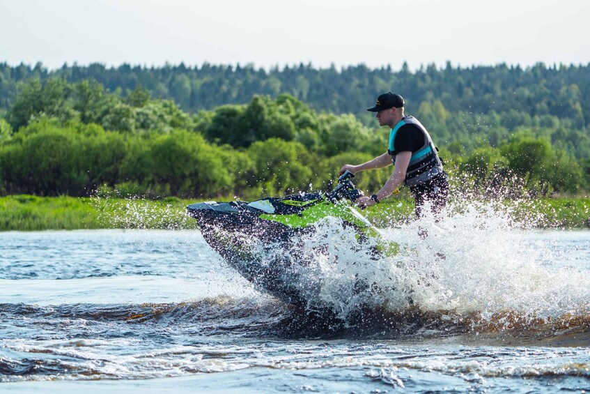 Rovaniemi: 1 Hour Jet Ski River Safari with Photos 1