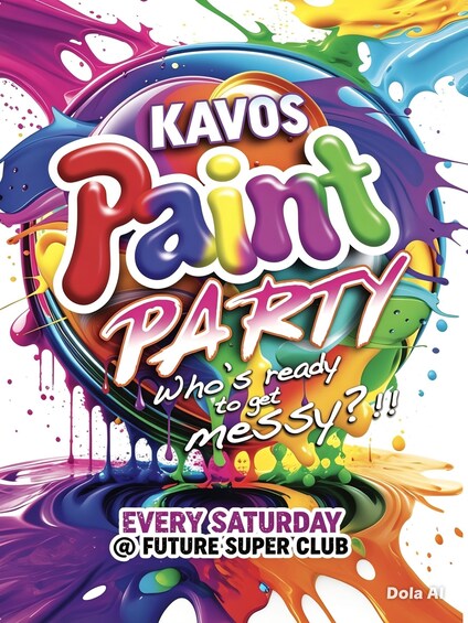 Picture 1 for Activity Paint Party plus club night at Future Night Club 2