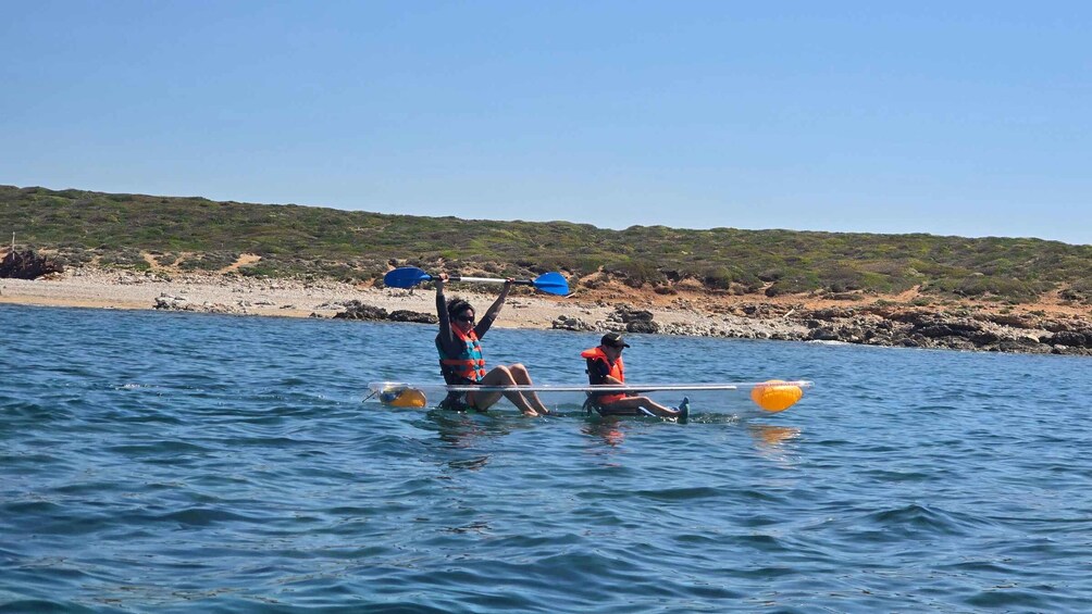 Picture 3 for Activity West-Sardinia: Unique Guided Tour in a Transparent Canoe 1