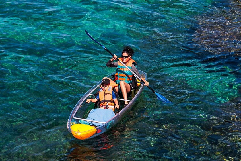 Picture 11 for Activity West-Sardinia: Unique Guided Tour in a Transparent Canoe 3