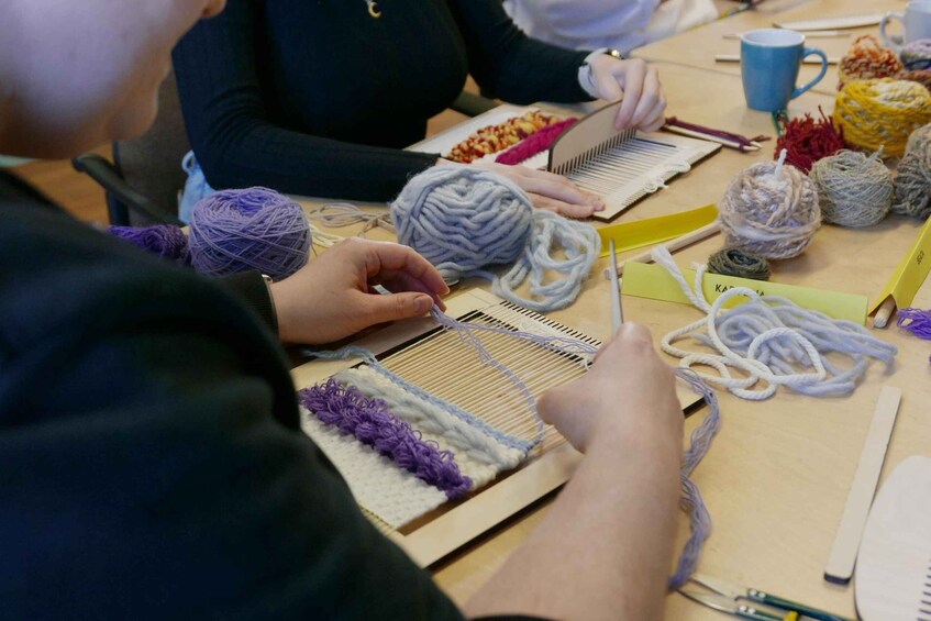 Wroclaw: Weaving Workshop - Make Your Own Polish Makatka 1