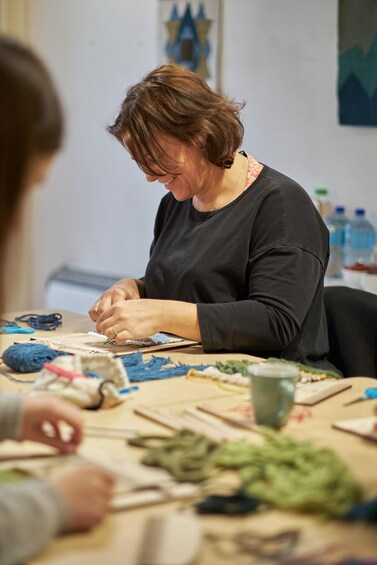 Picture 7 for Activity Wroclaw: Weaving Workshop - Make Your Own Polish Makatka 3