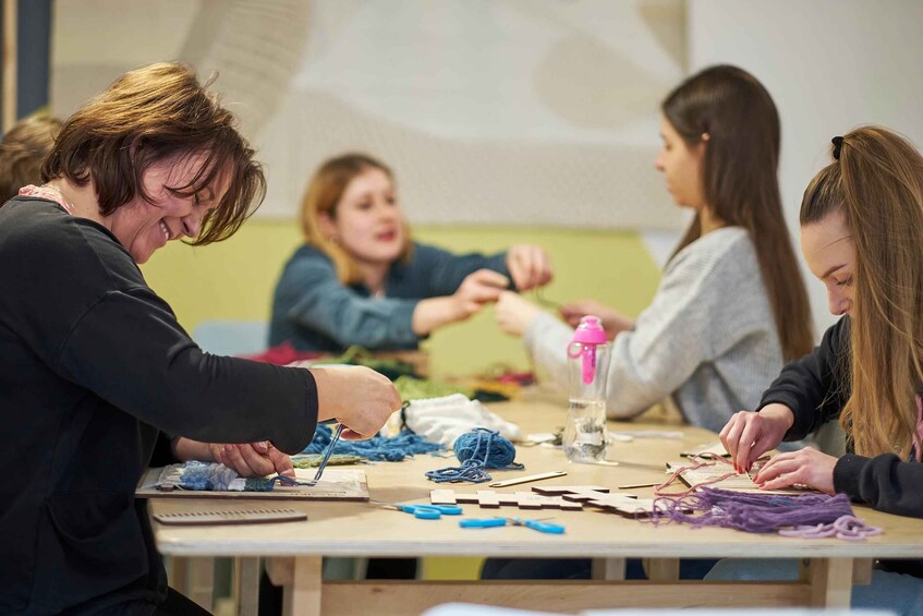 Picture 4 for Activity Wroclaw: Weaving Workshop - Make Your Own Polish Makatka 5
