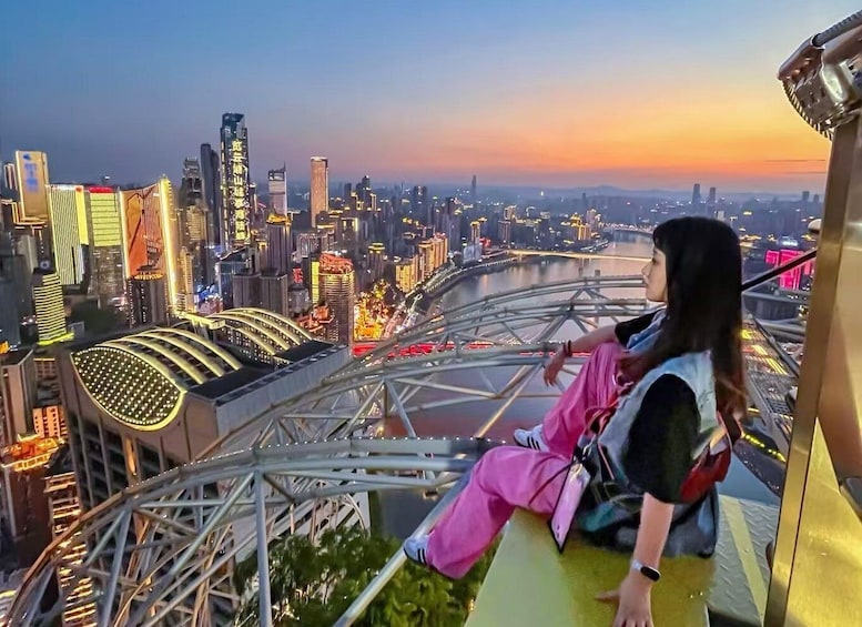 Picture 1 for Activity Chongqing: Breathtaking Cloud Walk Ticket at Raffles City 3