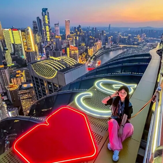 Picture 11 for Activity Chongqing: Breathtaking Cloud Walk Ticket at Raffles City 2