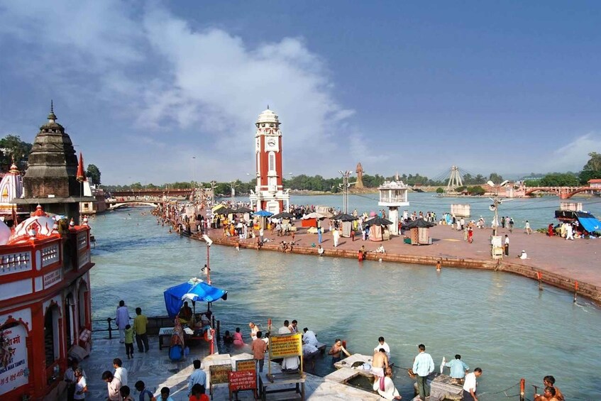 Picture 3 for Activity From Delhi: Private Haridwar & Rishikesh Tour By Car & Guide 3