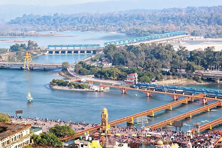 Picture 27 for Activity From Delhi: Private Haridwar & Rishikesh Tour By Car & Guide 3