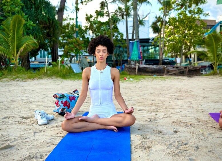 Picture 15 for Activity Phuket: Patong Beach Sunrise Yoga, Breathwork & Meditation 2