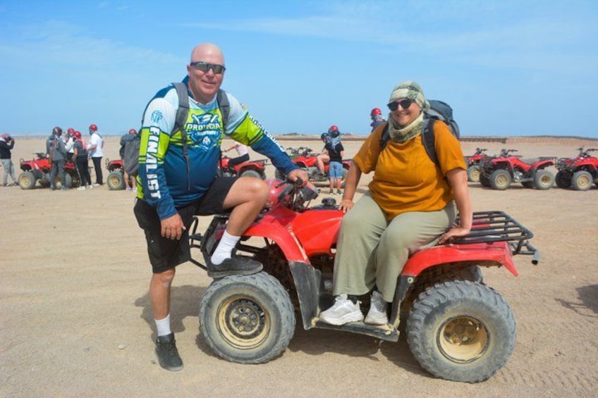 Hurghada: Desert Adventure Quads, Jeep, Camel Ride, Dinner & Show 2