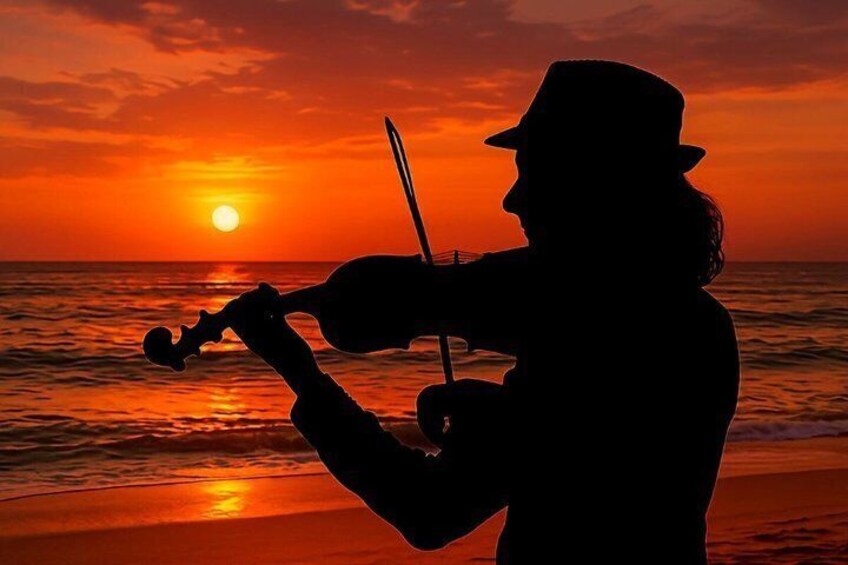 Cagliari Private Boat Tour Aperitif and Violinist Serenade 4