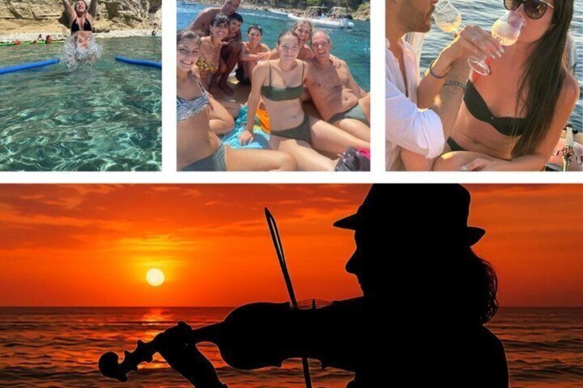 Cagliari Private Boat Tour Aperitif and Violinist Serenade 1