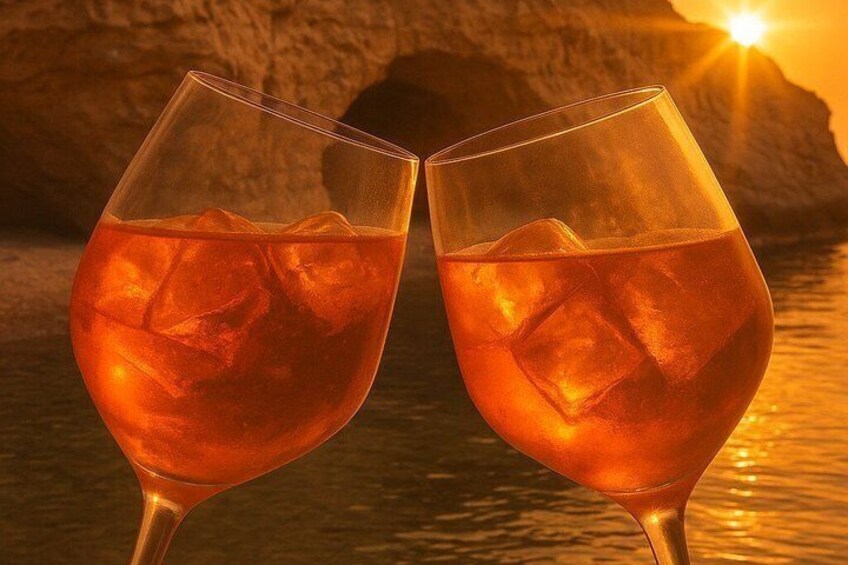 Cagliari Private Boat Tour Aperitif and Violinist Serenade 5