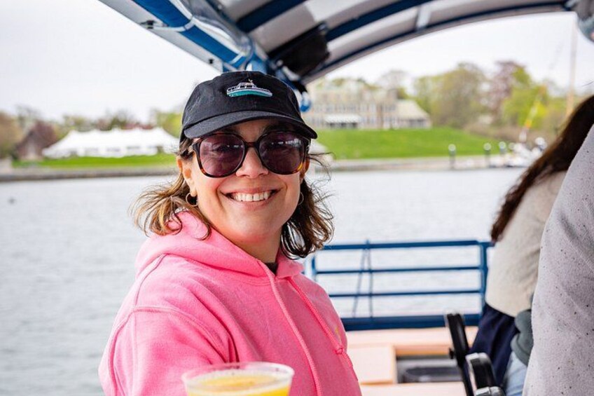 1 Hour Private Rosie Newport Pedal Party Boat Tour 4