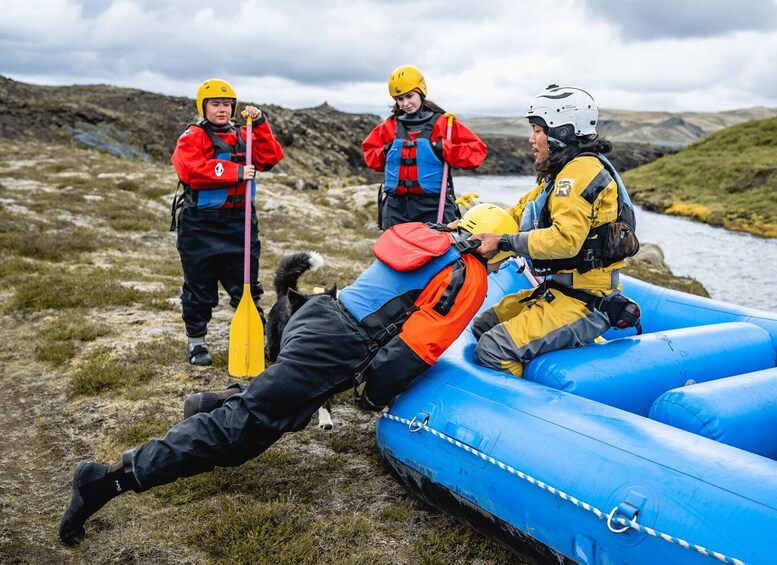Picture 2 for Activity South Iceland: Hólmsá Family Rafting Adventure 4