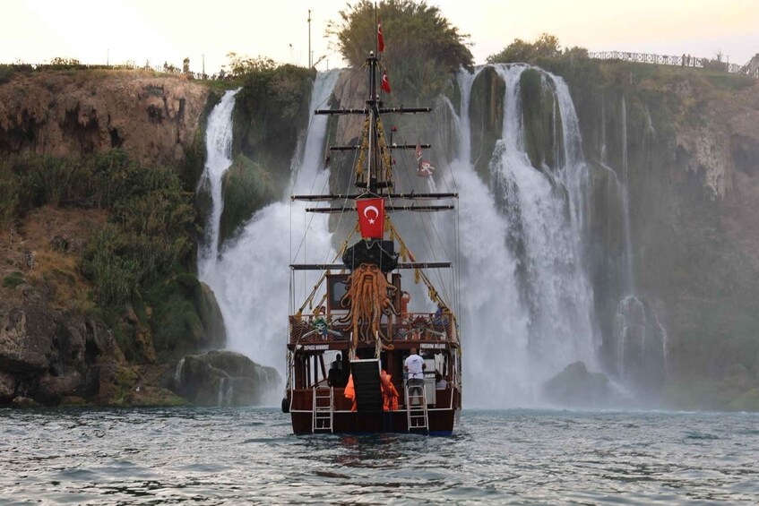 Picture 1 for Activity Antalya: Sunset Cruise with Waterfalls, Dinner & Drinks 4