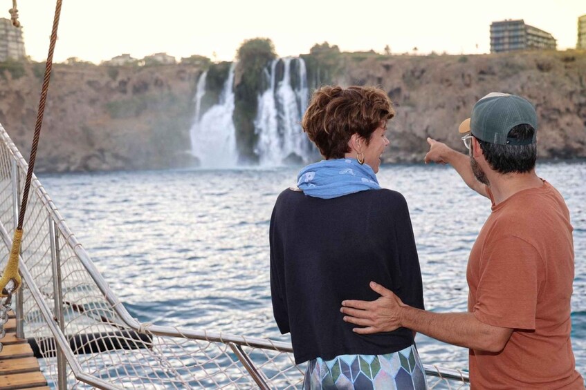 Antalya: Sunset Cruise with Waterfalls, Dinner & Drinks 1