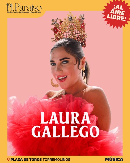Laura Gallego: Concert at Plaza Paraíso - Torremolinos Bullring 1