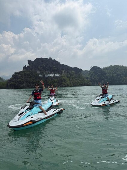 Picture 1 for Activity Langkawi Kilim Mangrove + Snorkeling Jetski Tour 5
