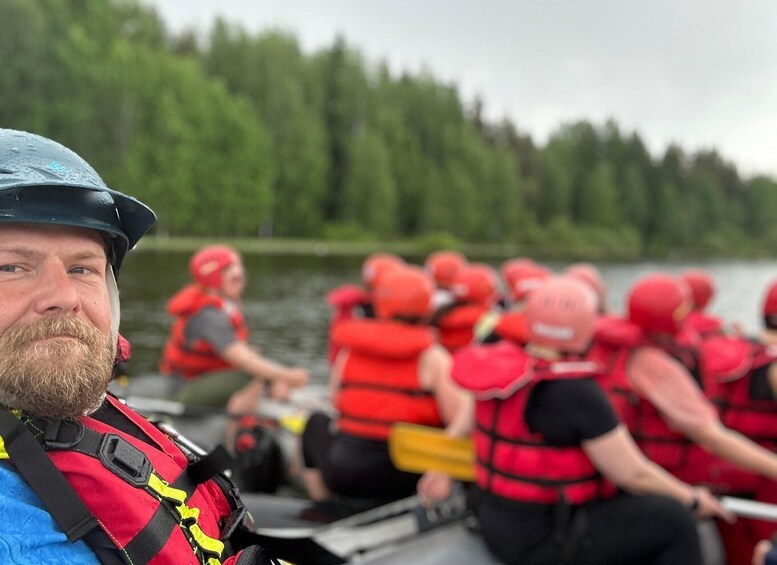 Picture 6 for Activity Kymijoki River: Guided Whitewater Rafting Tour in Finland 4