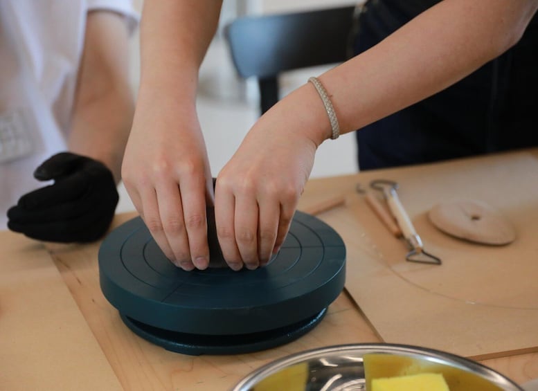 Picture 1 for Activity Tokyo Harajuku: Pottery Class with Japanese Matcha tasting 4