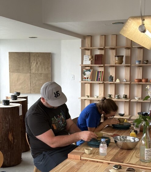 Picture 3 for Activity Tokyo Harajuku: Pottery Class with Japanese Matcha tasting 3