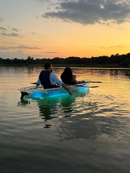 Picture 2 for Activity Grapevine Lake: Clear Kayak Tour 2
