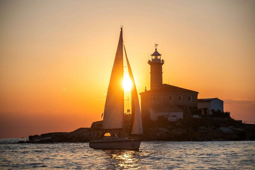 Picture 6 for Activity Rovinj: Half-Day Sailing Experience with Swimming & SUP 2