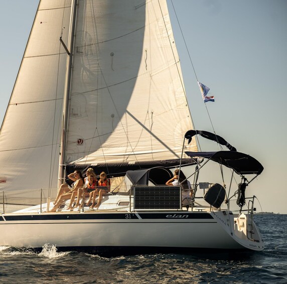 Picture 6 for Activity Rovinj: Half-Day Morning Sailing Experience with Swimming 2