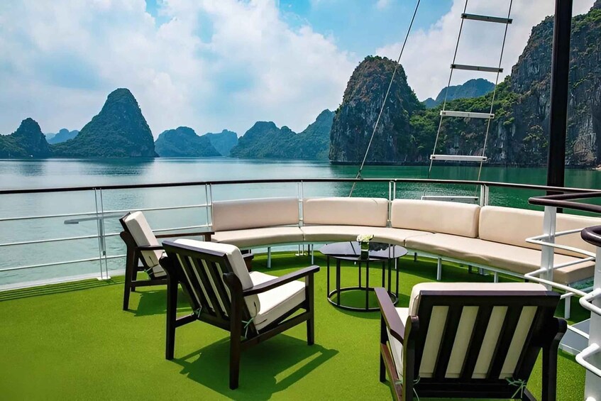 Picture 7 for Activity HaLong Bay Luxury Trip: Private Cruise, Caves, Island Wonder 2