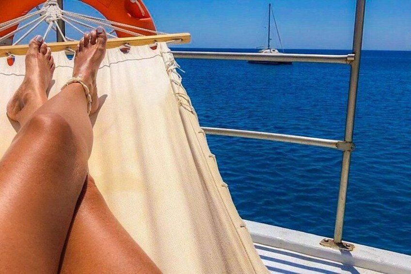Happines is... watching the blue sky from a hammock 2
