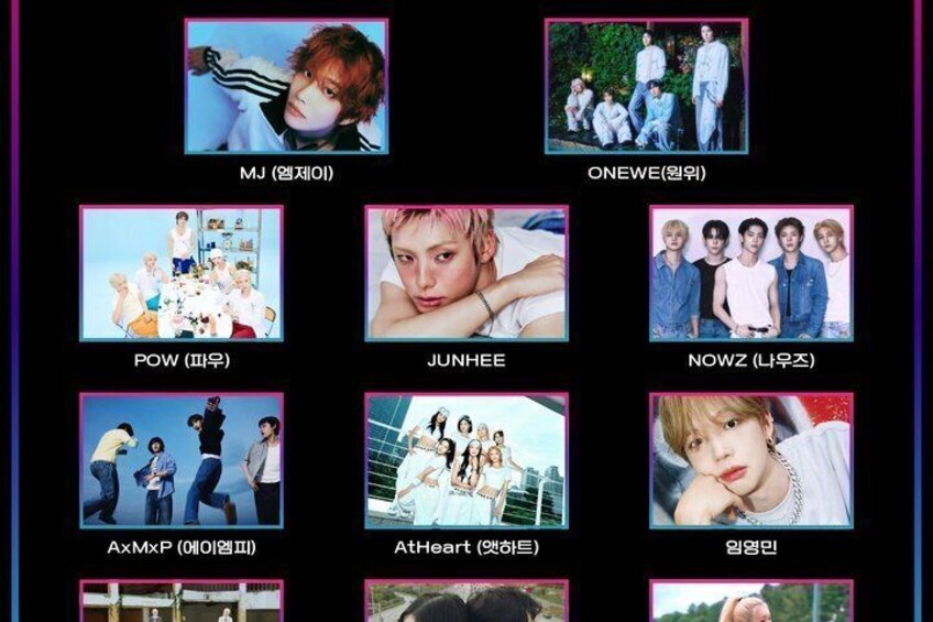 Korean Pop Pre-Recording Rehearsal Tour and Ticket 2
