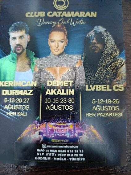 Picture 2 for Activity Bodrum: Catamaran Night Club Entry - Dance on the Water 3