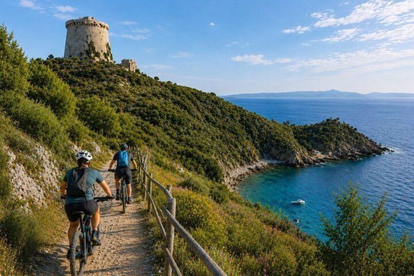 Argentario Orbetello and Porto Ercole Ebike tour Virtual guided 5