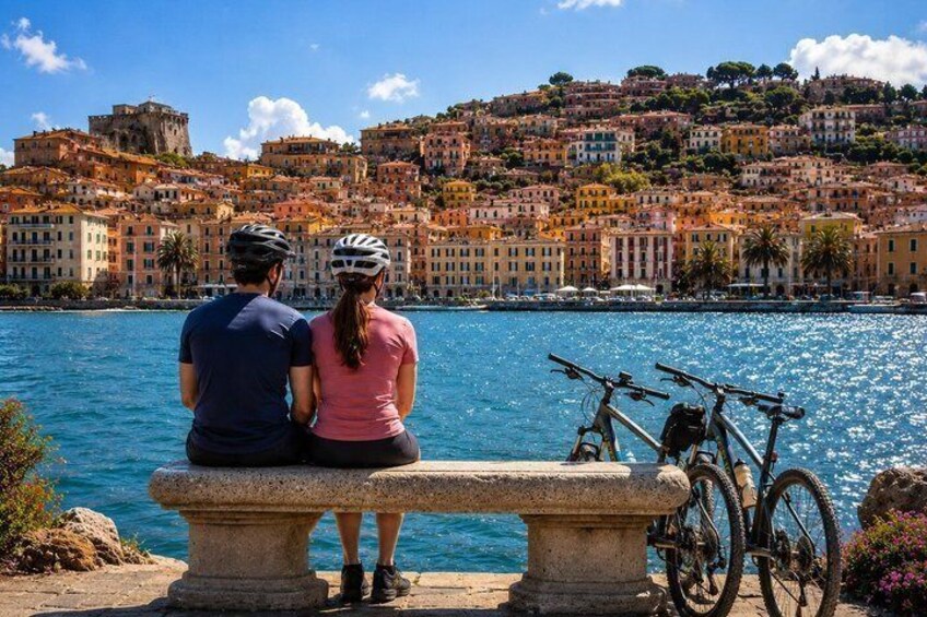 Argentario Orbetello and Porto Ercole Ebike tour Virtual guided 1